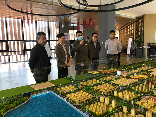 集团副总经理白晓燕到天津城市公司调研