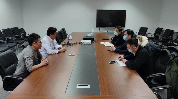 天津城市公司调研天津信息安全产业集群、动力电池产业集群促进中心